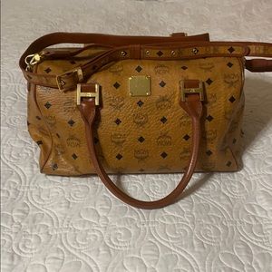 MCM  Vintage Boston Speedy Heritage Bag